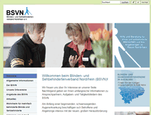 Tablet Screenshot of bsv-nordrhein.de